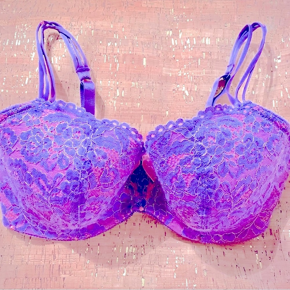 2-tone Balcony Bra - Picture 2 of 7